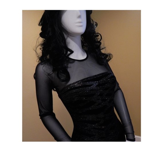 Tadashi SIXE XS BLACK VELVET - Picture 11 of 15